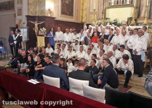 Piansano - Patto di fratellanza fra i facchini di Santa Rosa e quelli della Madonna del rosario