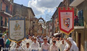 Piansano - Patto di fratellanza fra i facchini di Santa Rosa e quelli della Madonna del rosario