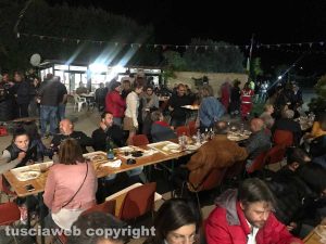La festa dell'associazione Sardegna in Tuscia