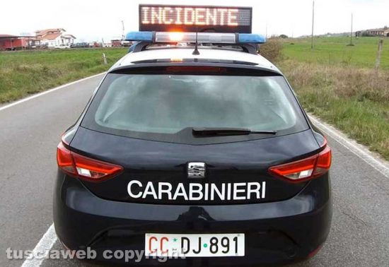 Carabinieri - Incidente