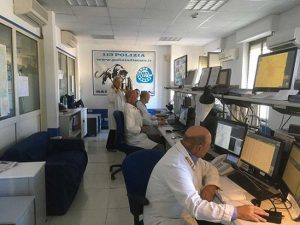 Viterbo - Polizia - La sala operativa