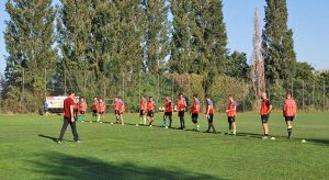 Sport - Calcio - Il raduno degli arbitri viterbesi a San Martino al Cimino