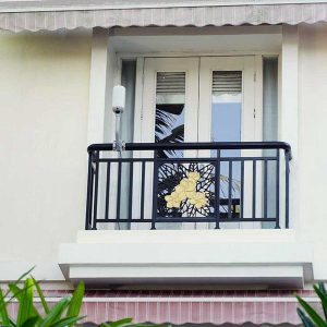 Un esempio di installazione a balcone 