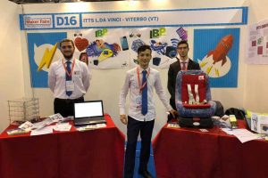 Gli studenti del Da Vinci al Maker faire Rome