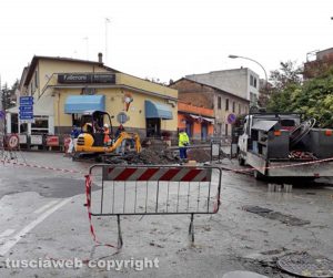 Tuscania - Perdita di gas a via Piansano