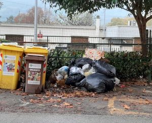Orte - Immondizia a corso Garibaldi