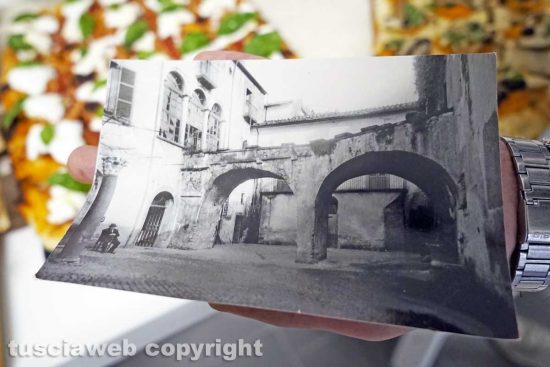 Viterbo - Via dei Magazzini come era un tempo