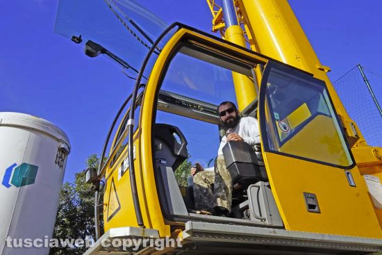 Viterbo - I lavori per il nuovo complesso parrocchiale di Villanova