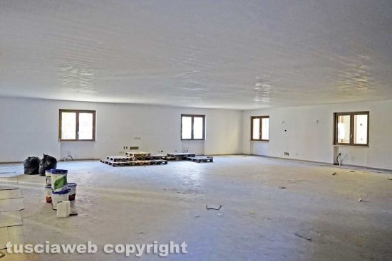 Viterbo - I lavori per il nuovo complesso parrocchiale di Villanova