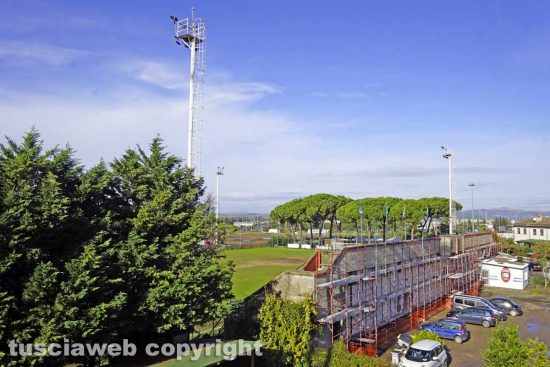 Viterbo - Il campo sportivo di Villanova