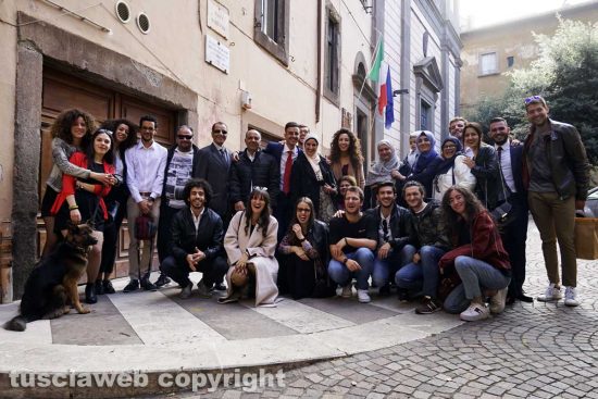 Viterbo - La famiglia di Rami Torkhani
