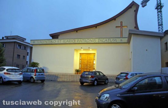 Viterbo - La chiesa dei Santi Ilario e Valentino