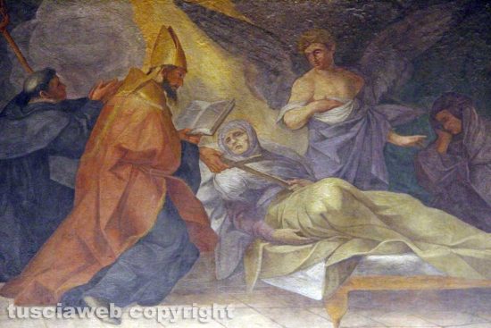 Viterbo - Le opere dedicate a Sant'Agostino