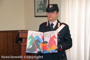 Viterbo - Carabinieri - La presentazione del calendario 2020 dell'Arma