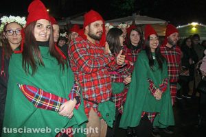 Viterbo - L'inaugurazione Christmas Village