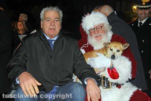 Viterbo - Giovanni Arena e Babbo Natale