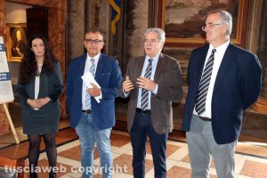 Viterbo - Comune - La mostra sui 40 anni Unitus - Inaugurazione