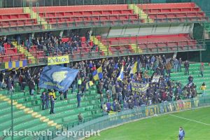 Sport - Calcio - Viterbese - I tifosi gialloblù al Liberati