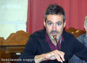 Tarquinia - L'assemblea contro l'inceneritore - Il vicesindaco di Allumiere Manrico Borgi