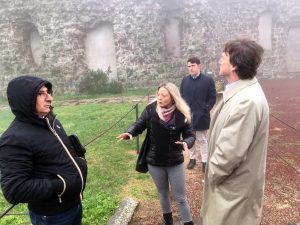 Casa Civita al lavoro sulla Rocca dei Papi