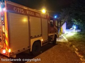 Montefiascone – Fuga di gas, paura in via Volpini - L'intervento dei vigili del fuoco