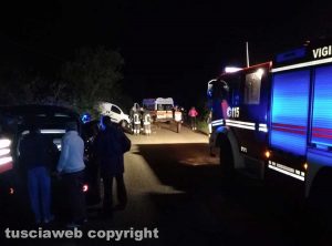 Ischia di Castro - Frontale, un morto e due feriti