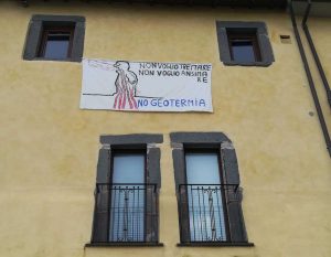 I cartelli contro la Geotermia
