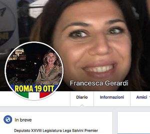 Francesca Gerardi deputata "XXVIII" legislatura