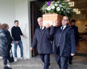 Viterbo - I funerali di Manlio Andreocci