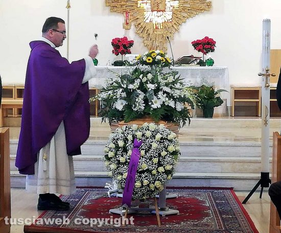 Viterbo - I funerali di Manlio Andreocci