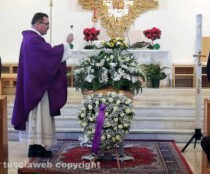 Viterbo - I funerali di Manlio Andreocci