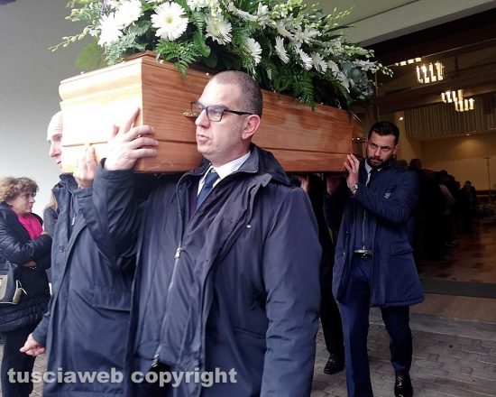 Viterbo - I funerali di Manlio Andreocci