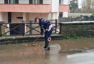 Maltempo - Via Santa Maria in Gradi allagata