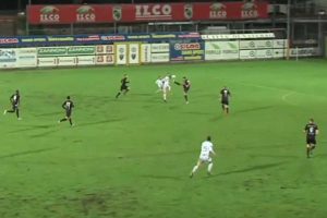 Sport - Calcio - Il fermo immagine del gol di Russotto