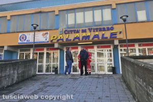 Viterbo - I carabinieri al Palamalè