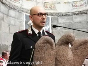 Montefiascone - Carabinieri - Virgo Fidelis - Il capitano Antonino Zangla