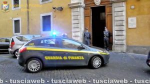 Viterbo - L'operazione della guardia di finanza sul caradvertising