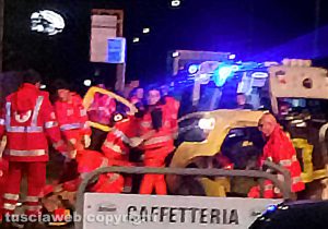 Viterbo - Schianto tra auto, un morto