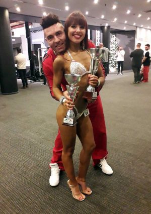 Maila Cordeschi con Daniele Biagioni 