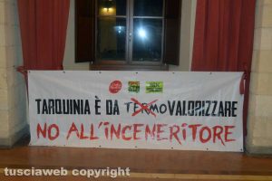 Tarquinia - L'assemblea contro l'inceneritore
