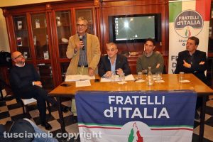 Viterbo - L'incontro di FdI sull'aeroporto