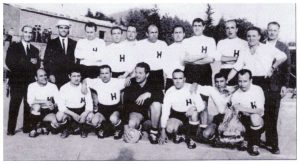 Viterbo - La squadra di calcio dell'ospedale del 1967