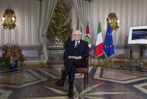 Il presidente Sergio Mattarella