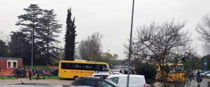 Nepi - Caosa alla scuola in via Roma