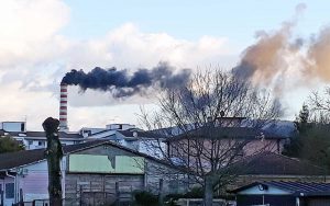 Narni - Incendio nella ciminiera Go Source