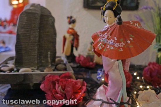 Viterbo - La casa presepe di Vincenzo Fini e Antonella Rocchetti