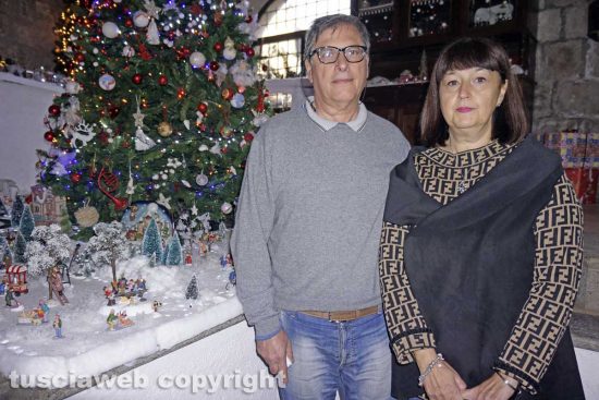 Viterbo - Vincenzo Fini e Antonella Rocchetti