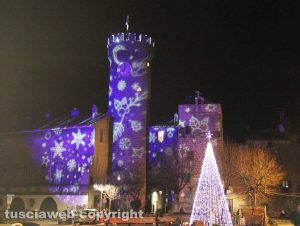 Viterbo - Le luci di Natale a Bagnaia
