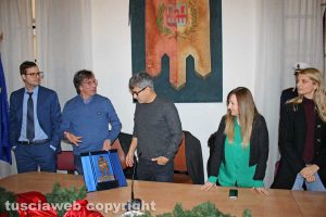 Orte - Paolo Genovese riceve il premio Filoteo Alberini