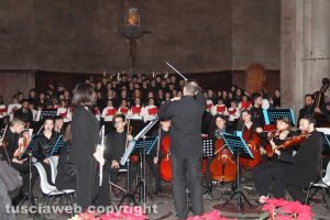 Viterbo - Concerto di Natale del liceo Santa Rosa